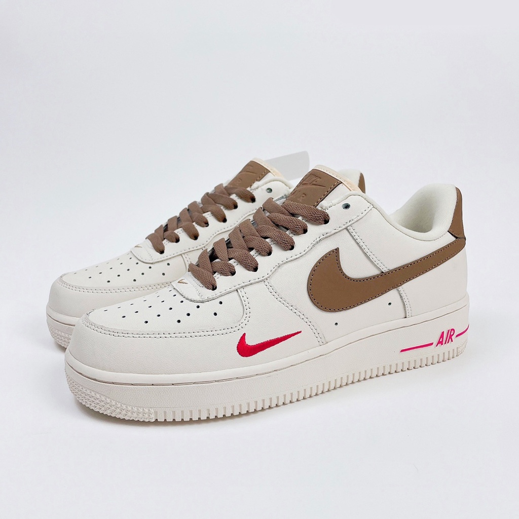 AF1 Low White Brown Móc Nâu Siêu Cấp