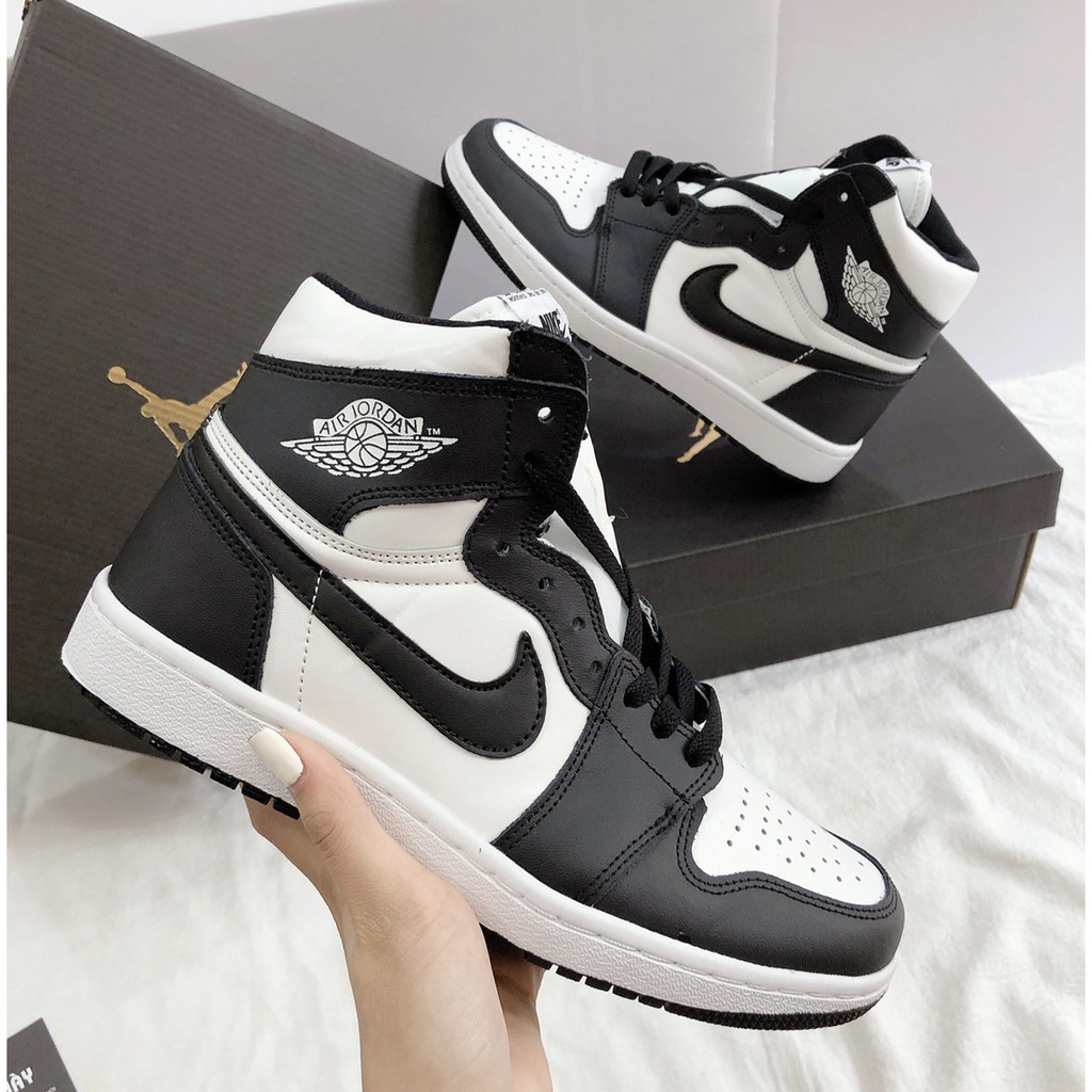 Giày Nike Jordan Panda Cổ Cao Hàng Trung
