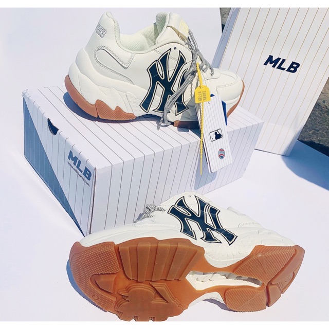 GIÀY MLB NY ĐẾ NÂU