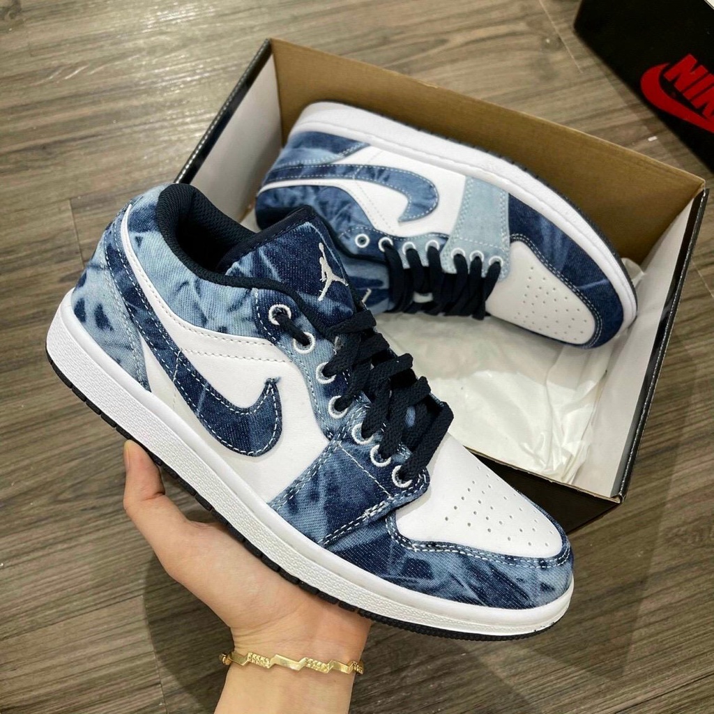 Giày Nike Air Jordan 1 Low SE 'Washed Denim' - JD LOANG BÒ