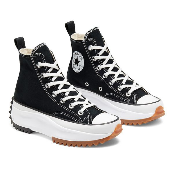 Giày Converse Run Star Hike Hi JW Anderson Black