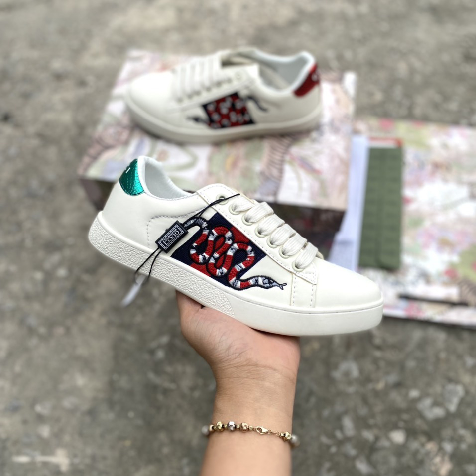GIÀY NIKE GUCCI ACE RẮN THÊU