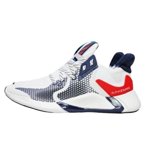 Giày Adidas Alphabounce Instinct M White Red Blue
