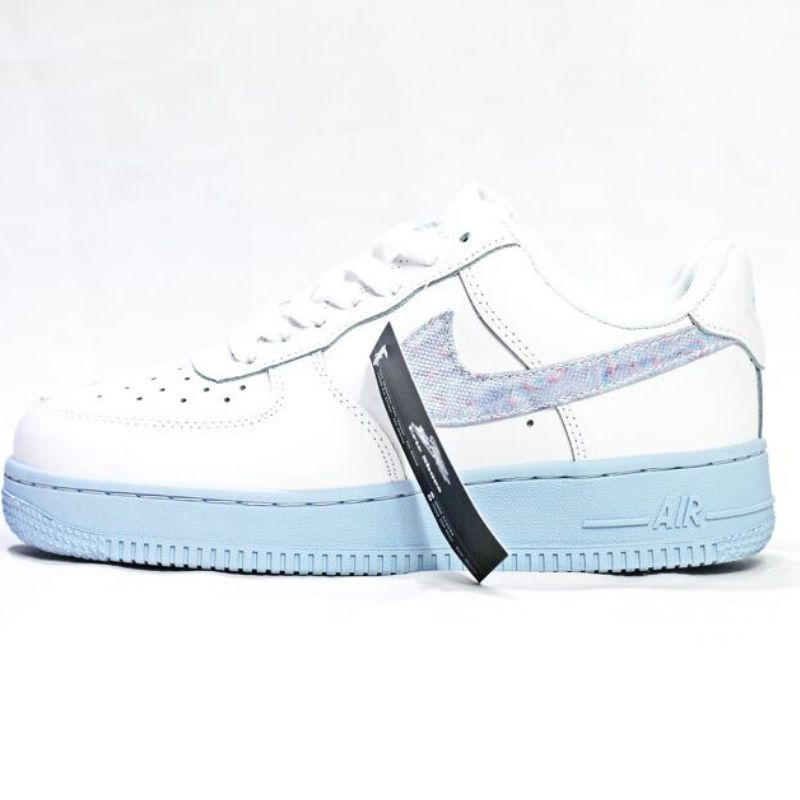 Giày nike air force 1 low hydrogen blue rep 1:1