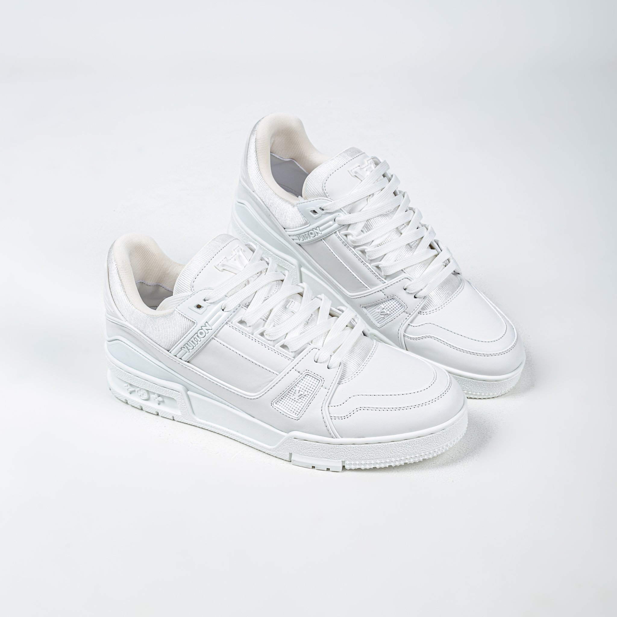 Giày Louis Vuitton LV Trainer Full Trắng Siêu Cấp