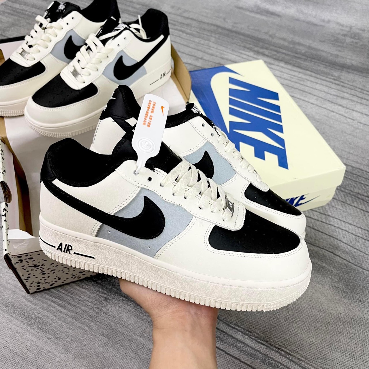 Nike AF1 Kem Đen Siêu Cấp