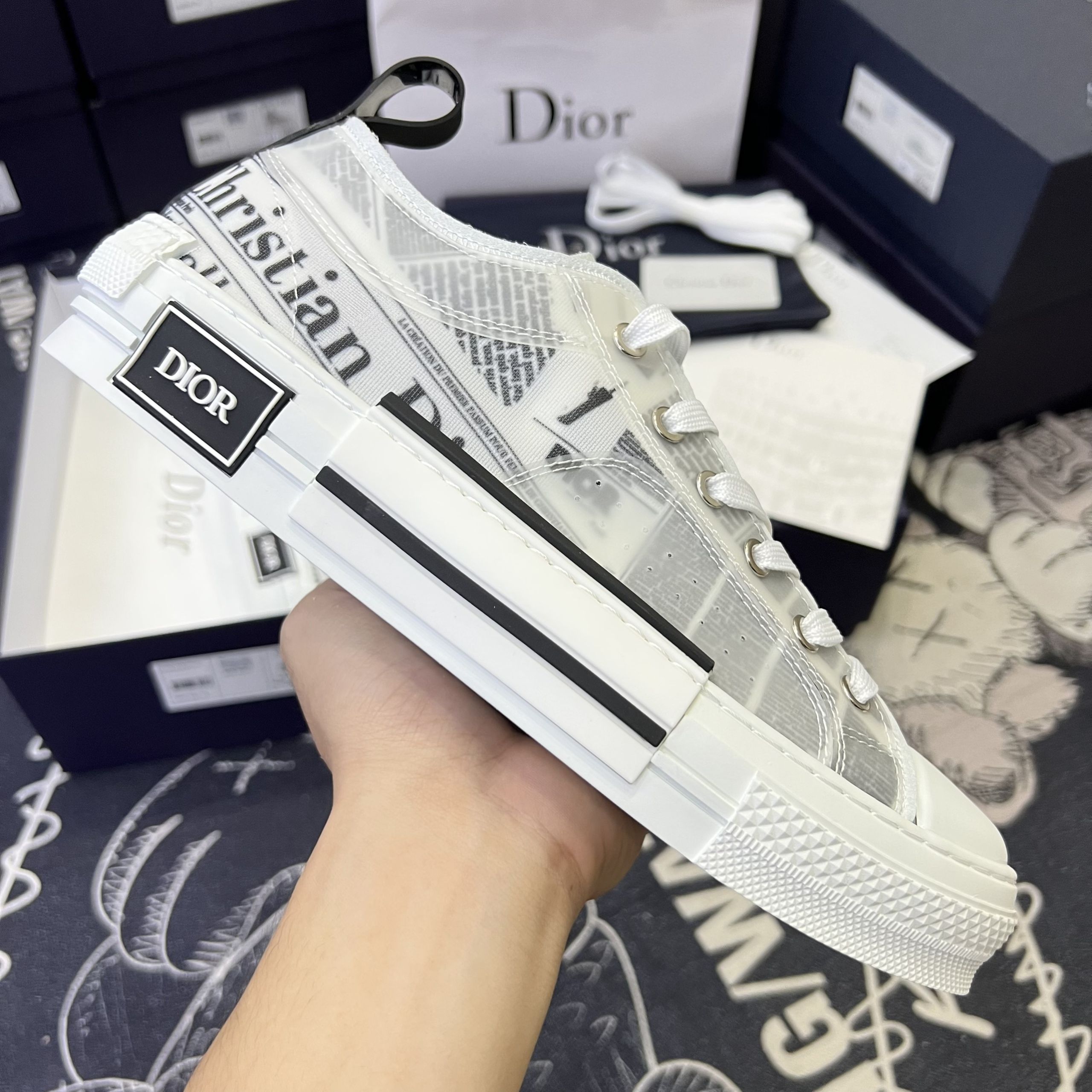 Giày Dior Low CR7 Like Auth