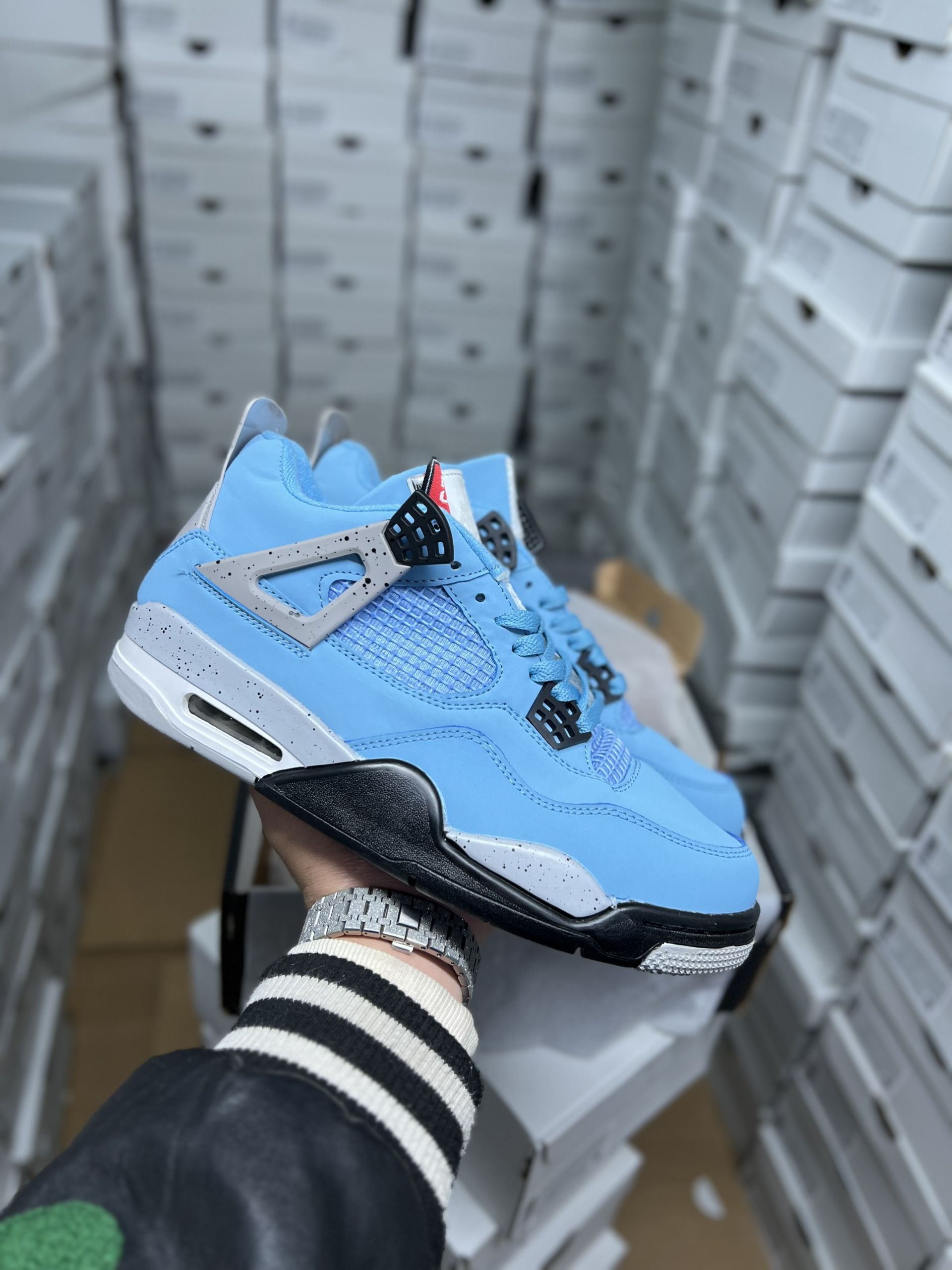 Giày Nike J4 University Blue Xanh Dương