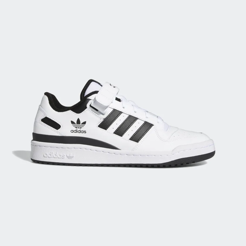Giày Adidas Forum 84 cổ thấp đen trắng